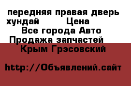 передняя правая дверь хундай ix35 › Цена ­ 2 000 - Все города Авто » Продажа запчастей   . Крым,Грэсовский